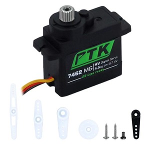 Servo biónico PTK 7462W MG 9g, engranaje metálico, servo digital de alta frecuencia de 180 grados - Product Image 4