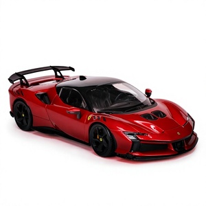 Modèle réduit en métal moulé sous pression de voiture de sport SF90XX à l'échelle 1/24, pièce de présentation en gros pour garçons - Product Image 1