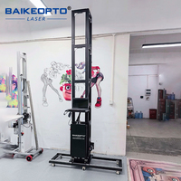 Machine de peinture murale parfaite, adaptative aux surfaces irrégulières, pour fresques, murs culturels, décoration commerciale et résidentielle