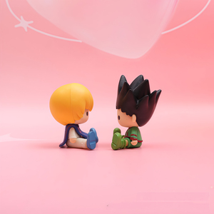 H7CM 6 piezas=1 set Lindas Figuras de PVC de Personajes de <span class=keywords><strong>HUNTERxHUNTER</strong></span>, Figura de Acción Decorativa de Dibujos Animados para Fans del Anime - Product Image 5