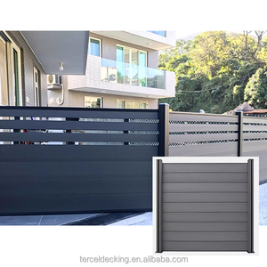 Paneles de Cerca de Jardín para Privacidad, Paneles de Madera Plástica WPC para Exteriores - Product Image 2