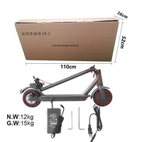 Scooter électrique adulte léger et portable de 8.5 pouces pour l'application Bluetooth Moteur 350W Conception pliante à deux roues au lithium
