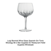 Verre à mixologie Gin Tonic espagnol 80 cl H 20,5 cm Ø 11,9 cm Luigi Bormioli