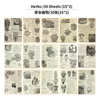 A4 Tissue Blumen Notizbuch Kraft Weihnachten Brief Wand Vintage Papier Blatt Geschenk papier
