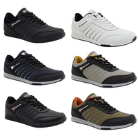 Vente en Gros Chaussures pour Hommes Respirantes Légères en Cuir Confortables Chaussures de Sports d'Hiver pour Hommes