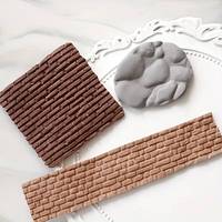 Moule en silicone MUYULINS pour carreaux muraux décoratifs en béton imitation pierre avec surface texturée