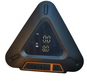 Inflador de neumáticos con forma de triángulo, el más nuevo <span class=keywords><strong>compresor</strong></span> de aire recargable de 150PSI, Cable de 12V, línea de carga <span class=keywords><strong>USB</strong></span>, parada automática Mini - Product Image 4