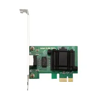 Tarjeta de Red Gigabit de 2500 Mbps, 10/100/1000 Mbps, RJ45, Cableada, Adaptador PCIe 2.5G para Ordenador, LAN con Chip Intel/I226, en Stock