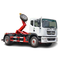 Tout nouveau camion poubelle conteneur de camion élévateur à crochet 4x2 3 tonnes du fabricant