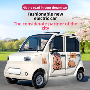 Vehículo Eléctrico Económico <span class=keywords><strong>de</strong></span> 4 Ruedas y Baja Velocidad, 4 Asientos, Mini Auto <span class=keywords><strong>de</strong></span> Pasajeros para Adultos, LSV para Uso en Comunidades Privadas y Barrios - Product Image 1