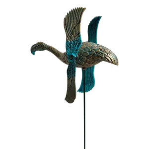 Ingrosso girandole di plastica Decorative all'aperto per uccelli filatore di vento per il prato