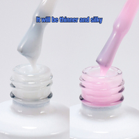 VINIMAY Gel de construction liquide pour ongles Biab de bonne qualité et à bas prix, 20 couleurs, gel de construction sans chaleur en bouteille, étiquette privée