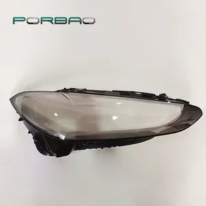 Porbao capa transparente de lente de farol, para g22/g80 20-22 anos, luzes de carro