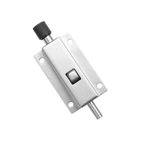Spring Loaded Door Bolt Stainless Steel Plastic Automatic <b>Rebound</b> Latch For Wooden Door Window Industrial Use - Product Image 3