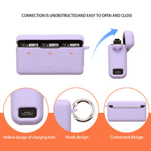 เคสป้องกัน<span class=keywords><strong>แบ</strong></span><span class=keywords><strong>ต</strong></span>เตอรี่ซิลิโคนสำหรับ DJI 0smo 360เคสแบตเตอรี่ไร้สาย TWS ฝาครอบสำหรับ airpods Pro - Product Image 2