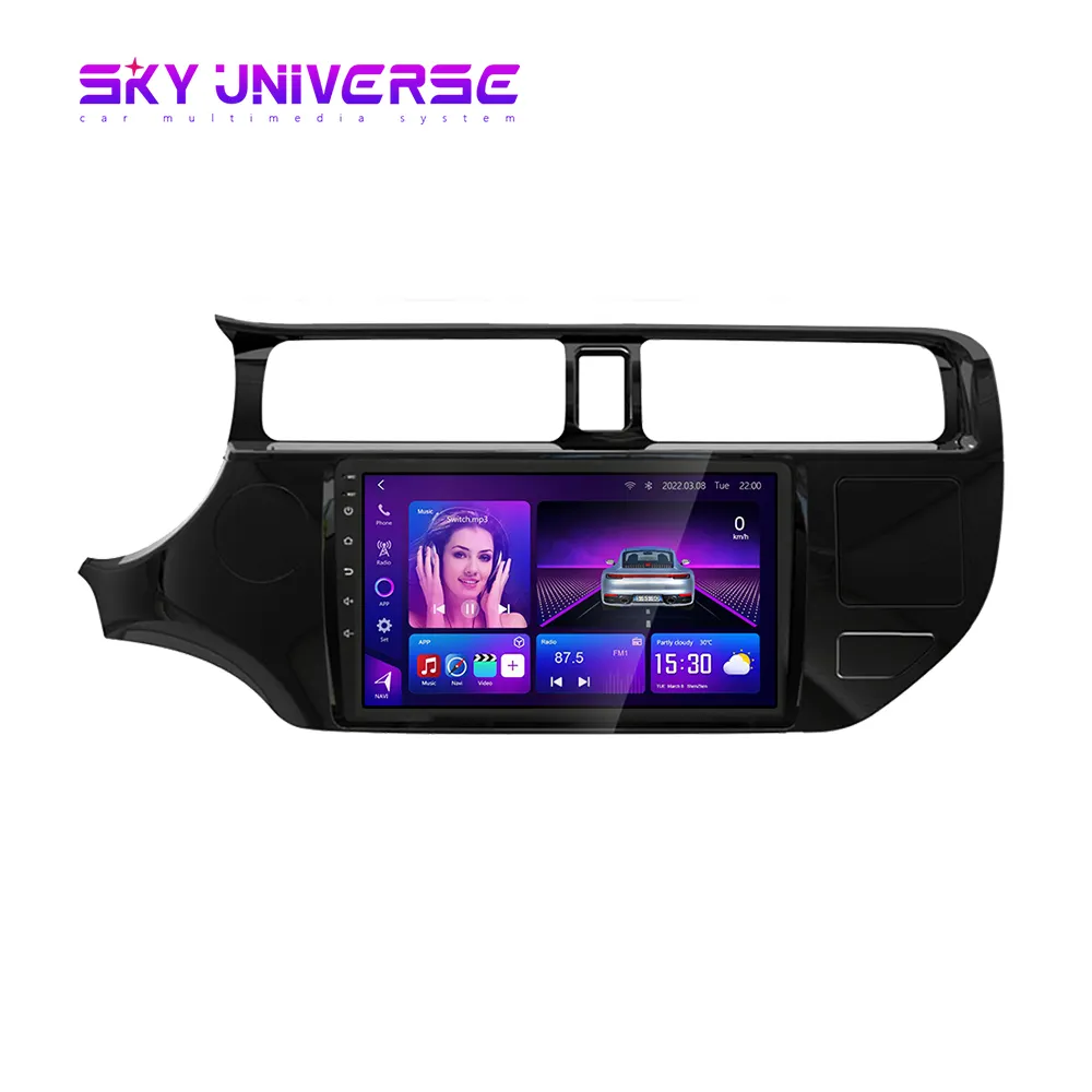 ANDROID 11 per Kia RIO 4 K3 2011-2015 autoradio lettore Video multimediale navigazione stereo GPS DSP Android No 2din 2 din dvd