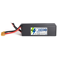 Baterai LiHV Hardcase 22.8V 6S 2200mAh 60C XT90 Daya Tahan Lama untuk Drone FPV, Fotografi Udara, dan Pesawat Terbang Sayap Tetap