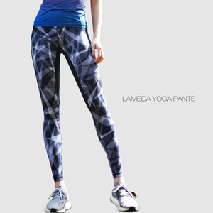 LAMEDA nueva llegada Sexy chicas usando Plus tamaño de cintura alta Mujer pantalones de Yoga - Product Image 4