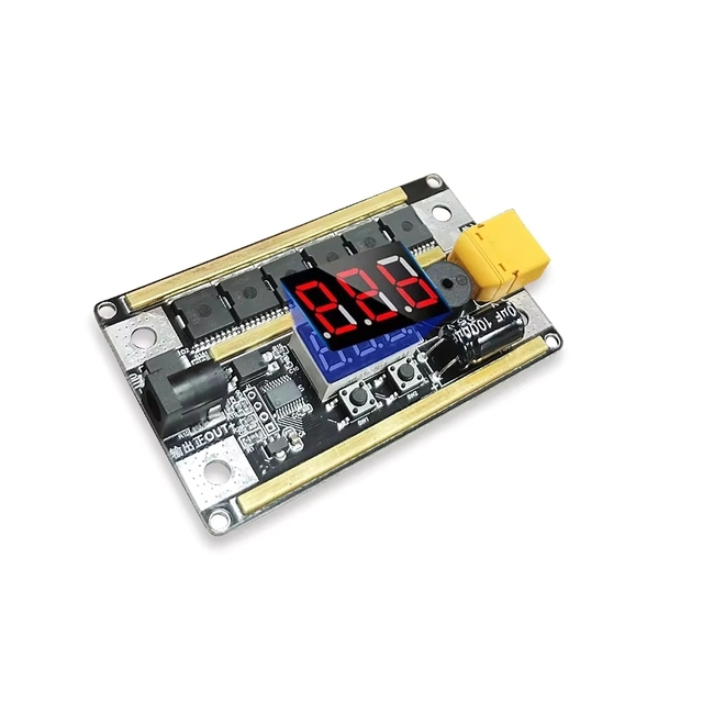 BSSY)GX591 99 Gears 8V-24V Spot Kit Digital Power Adjustable Welding Pen Control Board Nickel Sheet For 18650 Lithium