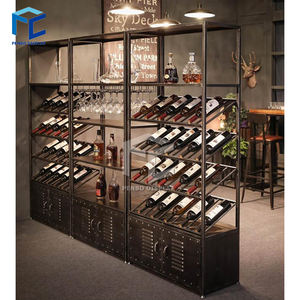 Estantes para botellas <span class=keywords><strong>de</strong></span> vino, escaparate <span class=keywords><strong>de</strong></span> decoración <span class=keywords><strong>de</strong></span> exhibición para tienda <span class=keywords><strong>de</strong></span> <span class=keywords><strong>licor</strong></span> y vino - Product Image 4