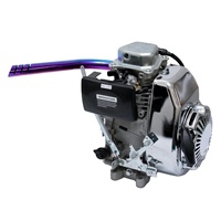 Pièces de moteur 79cc, tuyau d'échappement compatible avec les moteurs Lifan Monster Mega Moto MM80 MMB105 Coleman RB100