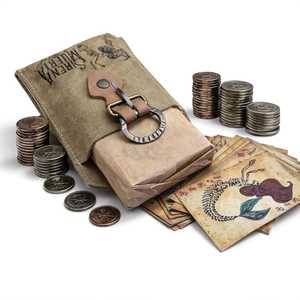 Cartes de poker personnalisables OEM ODM sur le thème des <span class=keywords><strong>pirates</strong></span> sirènes (en papier) pour LARP, Ren Faire et Cosplay aux États-Unis - Product Image 1