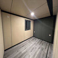 Maison conteneur préfabriquée moderne et extensible de 40/20 pieds, prête à l'emploi, 2, 3, 4 ou 5 chambres, villa préfabriquée, maison portable