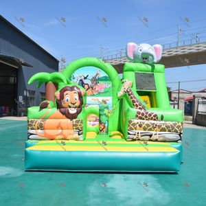 <span class=keywords><strong>Castillo</strong></span> <span class=keywords><strong>Inflable</strong></span> Comercial con Tobogán, Casa de Brinco Personalizada, Combo para Fiestas Infantiles, Alquiler para Jardín Exterior - Product Image 6