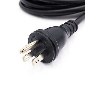 <span class=keywords><strong>ปลั๊กไฟ</strong></span>ฟ้ากระแสสลับ 3 เฟส แบบญี่ปุ่น พร้อมสายดิน 125V ตัวนำทองแดงแท้ สำหรับใช้ในที่อยู่อาศัย - Product Image 4