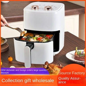 Factory Wholesale Custom Logo Package 1001-1500W 220V Safety Protection 2L PTFE Non-Stick Class Energy Efficient Set Air <b>Fryer</b> - Product Image 4