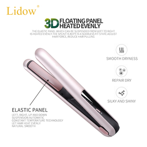 LIDOW Máy Ép Tóc Không Dây Máy Ép Tóc Phẳng Để Duỗi Và Uốn Máy Ép Tóc Du Lịch Không Dây Với Ống Bọc Silicon - Product Image 6