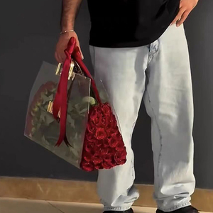 Hoa vĩnh cửu tăng hộp hiển thị trong suốt <span class=keywords><strong>Acrylic</strong></span> lưu trữ di động bin với tăng cường hiển thị tác động - Product Image 5