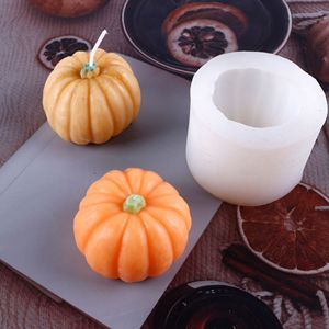 Pumpkin Silicone <b>Mold</b> For <b>Candle</b> Making Halloween Decorative Cake Mousse Chocolate <b>Mold</b> Customizable Shape - Product Image 4