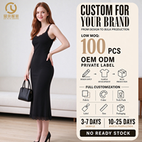 Robe Tunique Décontractée Élégante Sans Manches Personnalisée pour Femme, Plissée à la Taille avec Volants, Longueur Maxi, Disponible en Taille XL – Vente en Gros