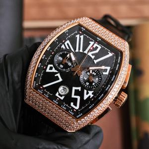 <span class=keywords><strong>2026</strong></span>年最新トレンドメンズ機械式腕時計多機能ダイヤモンドディスプレイ腕時計男性用シリコンレザー腕時計 - Product Image 3