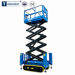 รถยกกรรไกรสำหรับฟาร์มโซลาร์เซลล์ 10 เมตร - รับน้ำหนักได้ 320 กิโลกรัม - Product Image 2