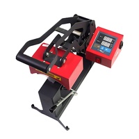 CUYI Presse à chaud facile à utiliser pour bouchons Impression de logo La machine d'impression de chapeaux peut être groupée trois en un