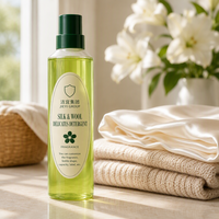 Lessive en poudre liquide OEM en cylindre de soie et laine verte, capsules de lessive, produits de lavage, parfum et senteur