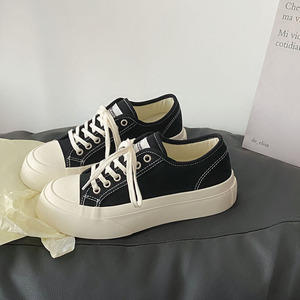 Zapatos de Plataforma Versátiles y Lindos para Mujer, Primavera/Verano 2025, con Malla, Entresuela de Goma, Suela de PU, Estilo Coreano, Estudiantil, Urbano, Blanco, Estilo Ugly-cute - Product Image 1