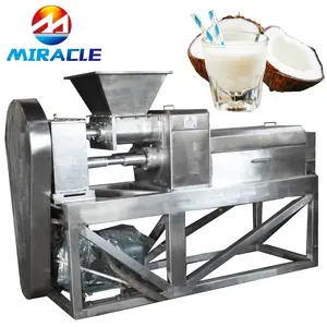 Stainless steel big capacity Fresh coconut milk squeezing machine made in China/ coconut juicer
