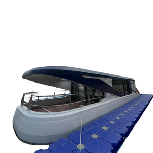 Maison flottante écologique avec conception amphibie Maison flottante pré-construite Bateau-maison Capsule spatiale Technologie Maison intelligente Solution - Product Image 2