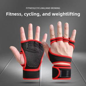 Protection de poignet et de paume pour l'entraînement de musculation, le fitness, le sport, la musculation, la gym, le VTT, le cyclisme pour hommes et femmes - Product Image 5