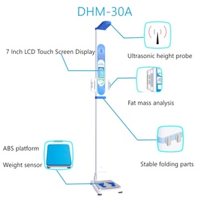 Báscula médica Veidt para pesar y medir la altura, máquina de medición ultrasónica para centros de salud, farmacias y escuelas VT-30A Medical W - Product Image 4