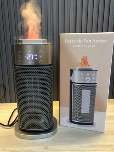Calentador PTC Portátil con Simulación de Llama 3D, Humidificador de Vapor, Control Remoto, Soplador de Aire Caliente para Chimenea, Idea de Regalo de Año Nuevo - Product Image 4