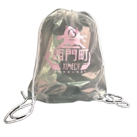 Conception personnalisée de sacs à cordon en plastique pour course à pied sac à dos de rangement de vêtements de natation imperméable et réutilisable prix d'usine