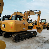 Excavatrice sur chenilles d'occasion Caterpillar 12 tonnes CAT312D2GC, modèle 2024, moteur d'origine, pièces d'usine, vente au détail