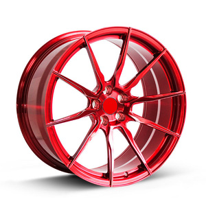Rines de Lujo Forjados Cóncavos de Plato Profundo en Aleación T6061 de 18 19 20 21 22 23 24 Pulgadas 5X112 5X108 5X114.3 5X120 en Oferta - Product Image 4