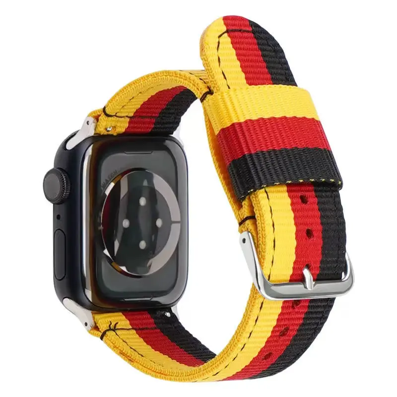 Универсальные нейлоновые парусиновые спортивные Смарт-часы с логотипом на заказ