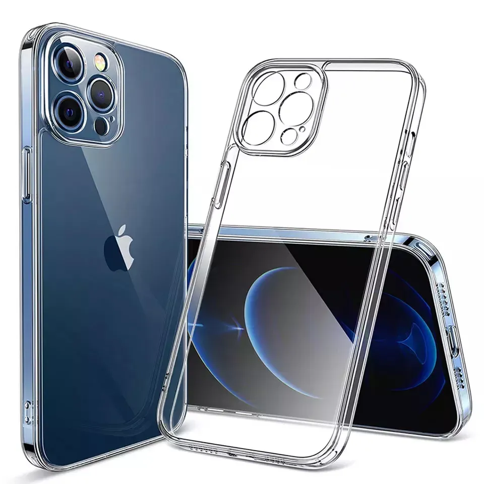 Mobile Phone Accessories For Iphone 13 14 Pro Max Mobile Phone Case Note 10 Plus Cases Clear Silicone Phone Protection Shell