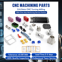 Pièces métalliques usinées CNC sur mesure de haute qualité, pièces industrielles en acier inoxydable, service d'usinage CNC avec électroérosion à fil et brochage